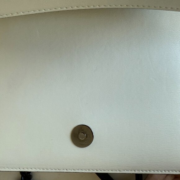 Alexander McQueen Mini Jewelled Satchel in Soft Ivory - Picture 3 of 12